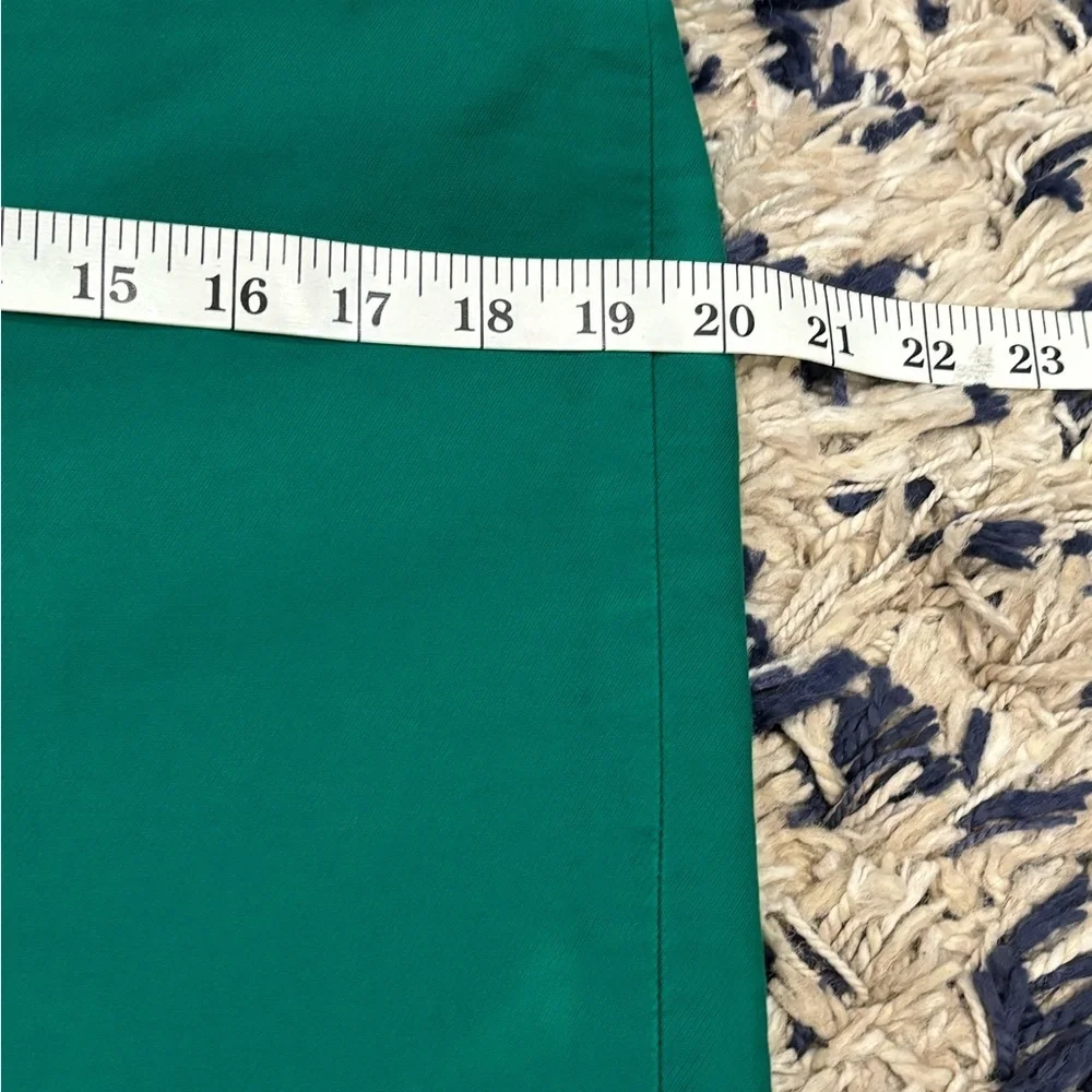 Women’s J. Crew Emerald Green no. 2 Pencil Skirt size 8